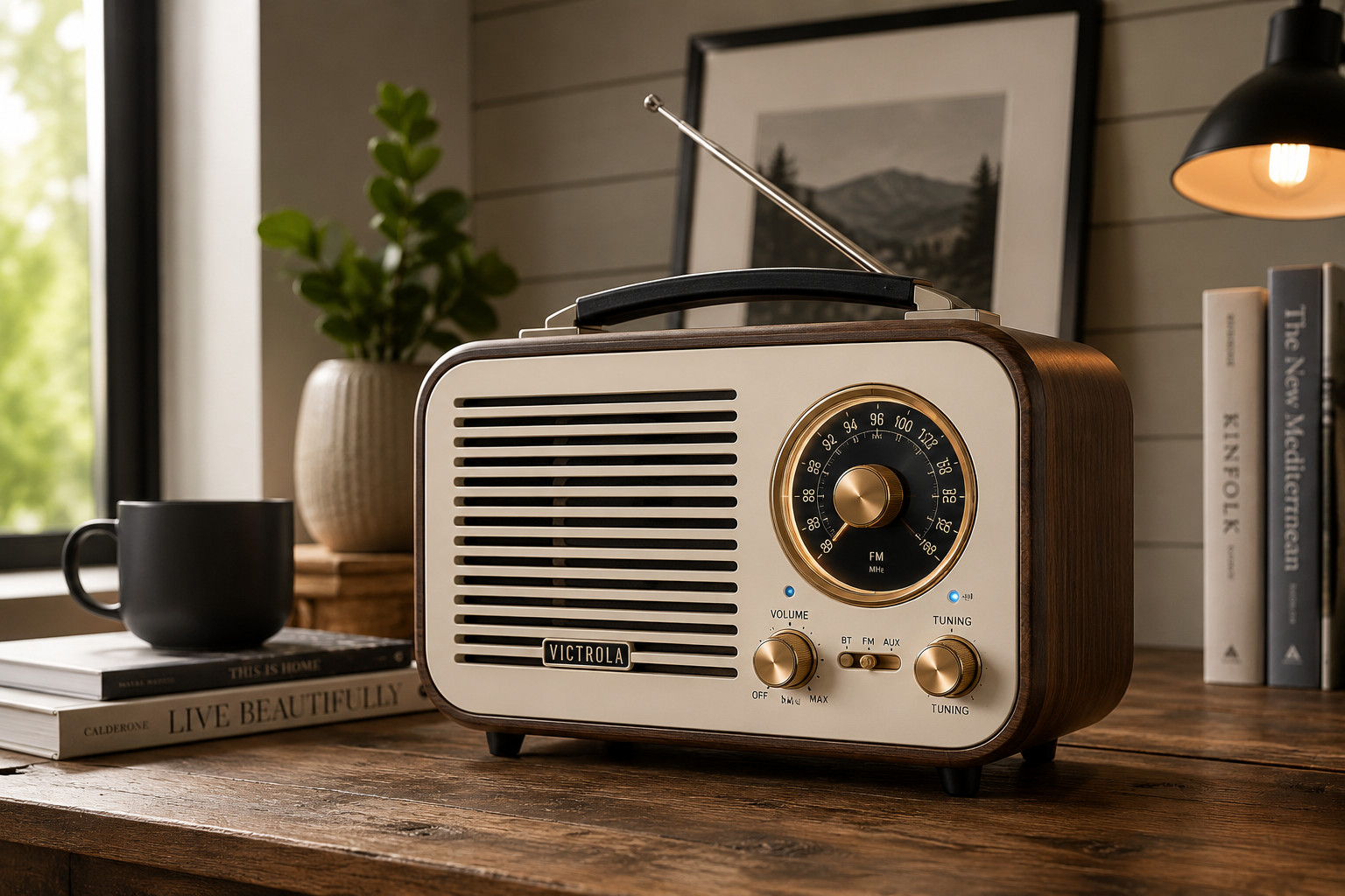 Music and radio feature visual